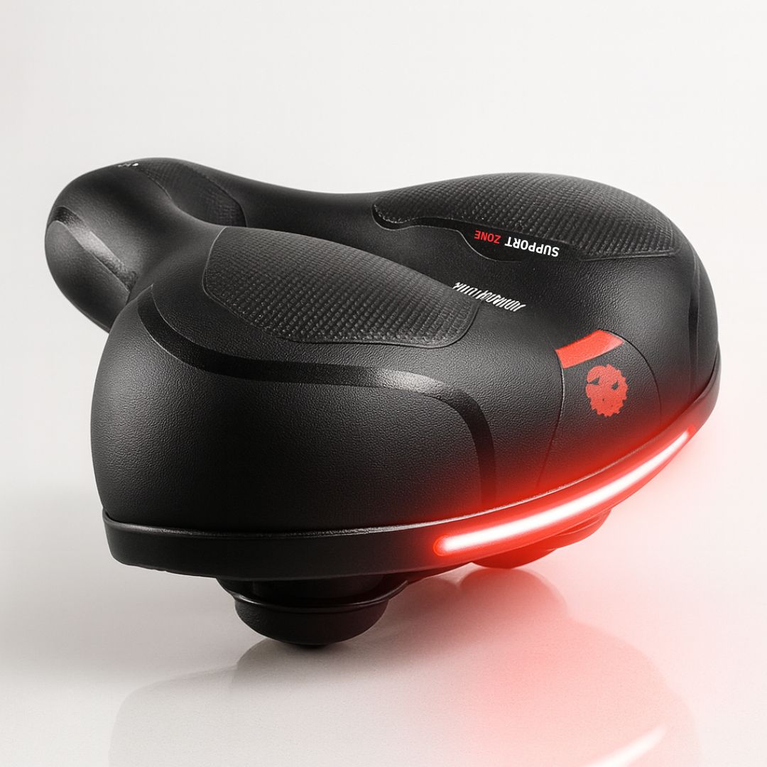 Ultimate Comfort Bike Seat for All Riders with Shock Absorption