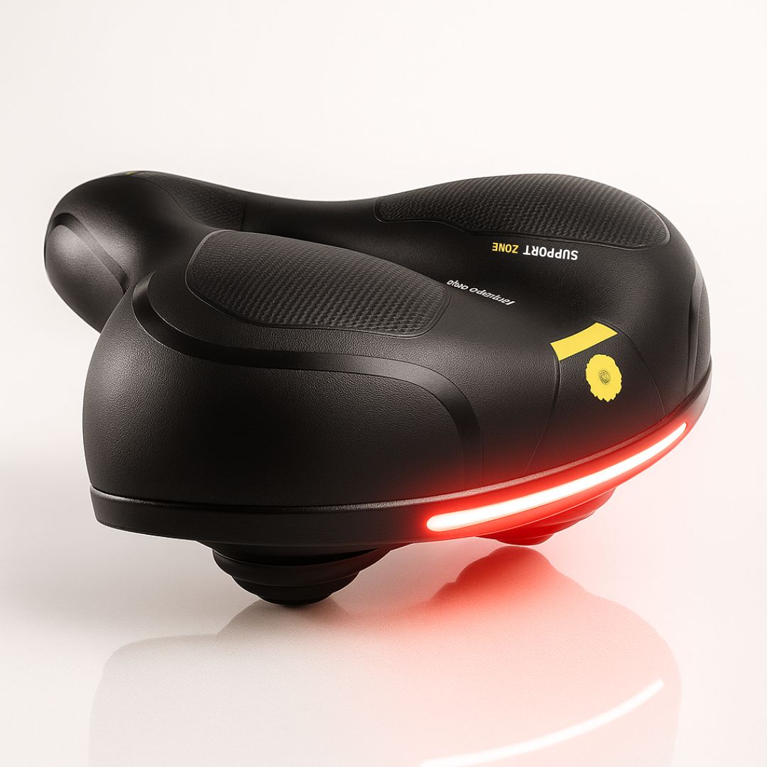 Ultimate Comfort Bike Seat for All Riders with Shock Absorption
