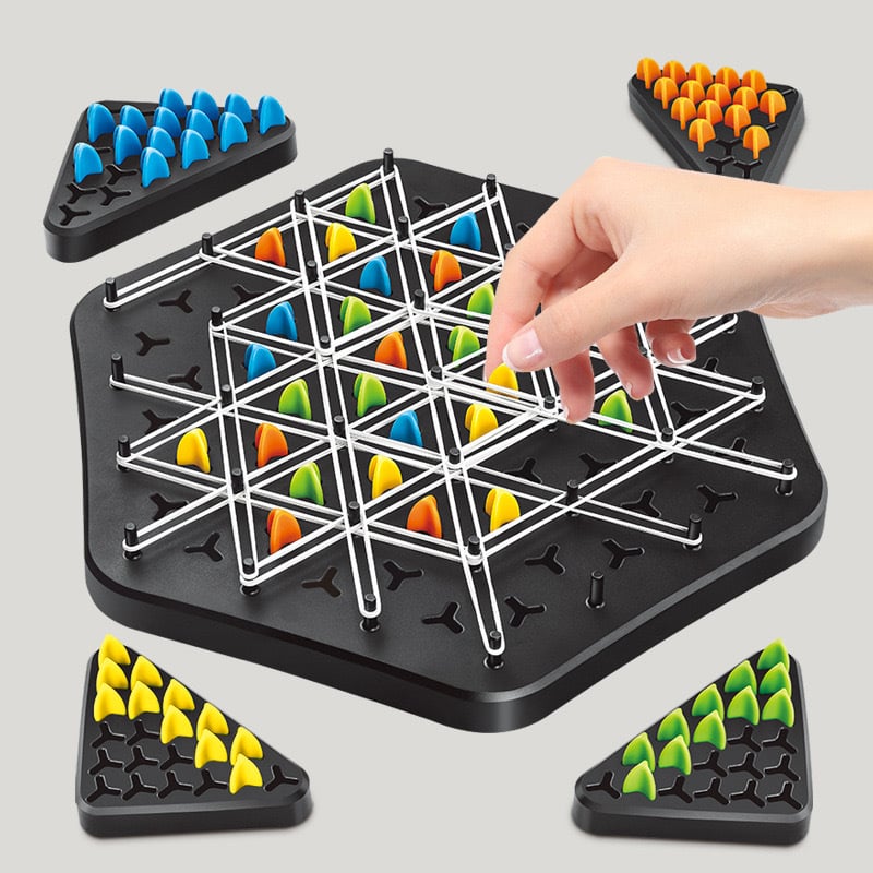 Engaging Triangle Chess Game for Kids | Fun Strategy Board Game
