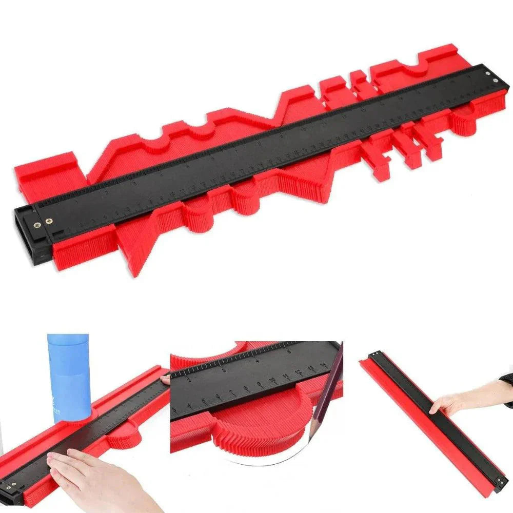 Precision Contour Gauge for Accurate Floor Covering Cuts