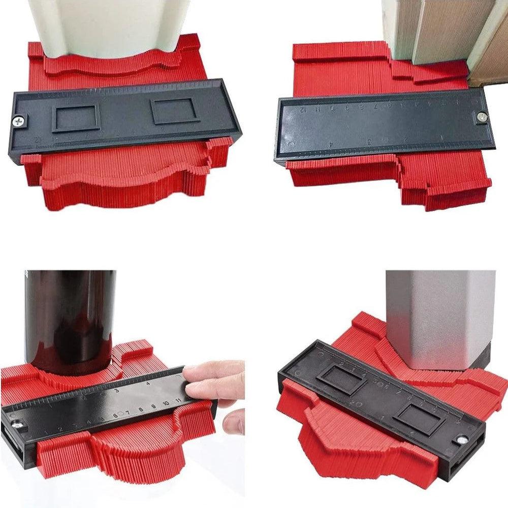 Precision Contour Gauge for Accurate Floor Covering Cuts