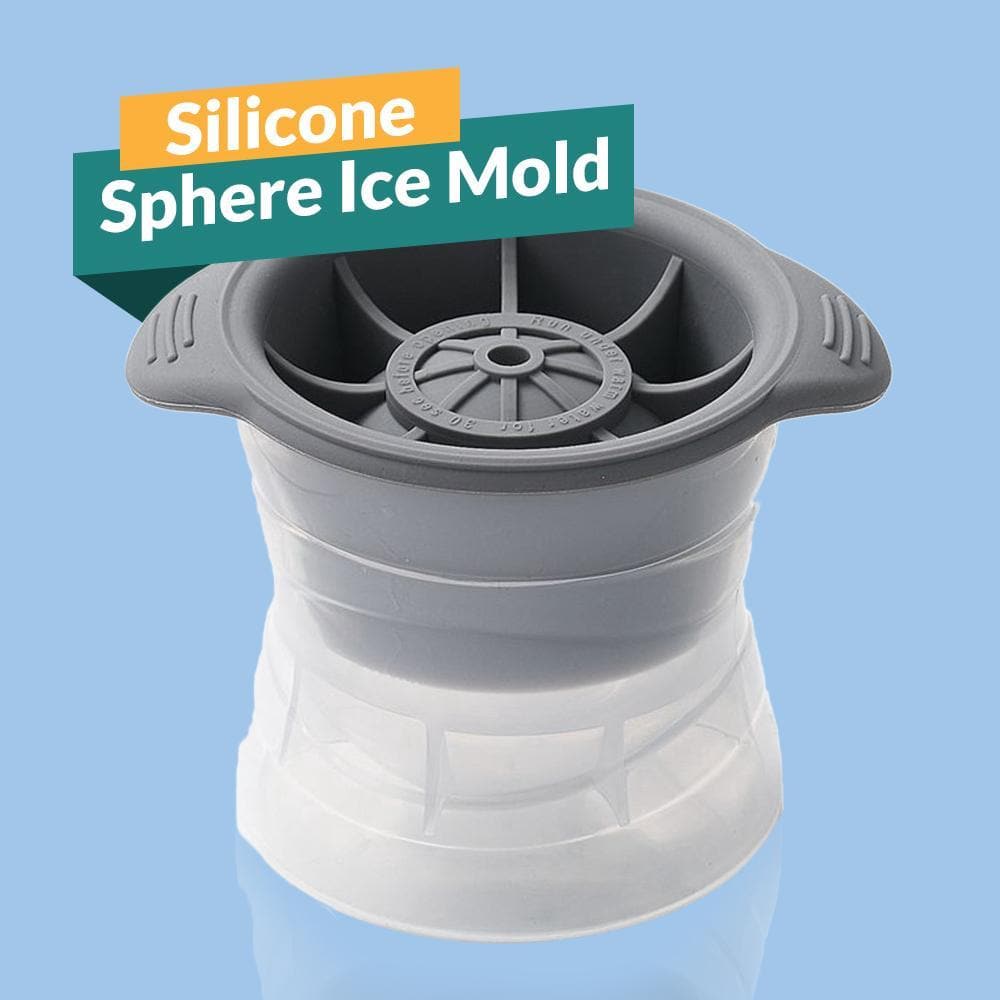 Large 6.5 cm Ice Sphere Molds made of Silicone