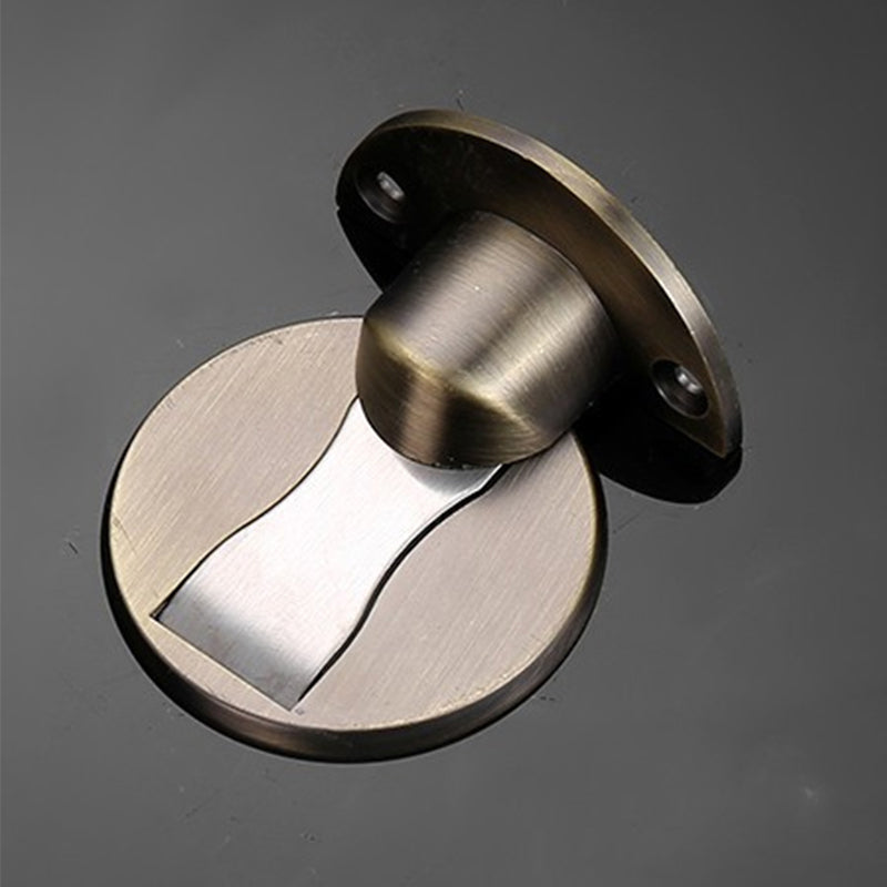 Stainless Steel Door Stopper with Invisible Magnetic Design