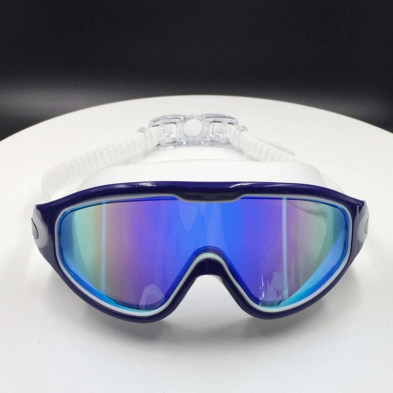 Leak-Proof UV Protection Swimming Goggles for Adults – Anti-Fog Wide View with Adjustable Strap
