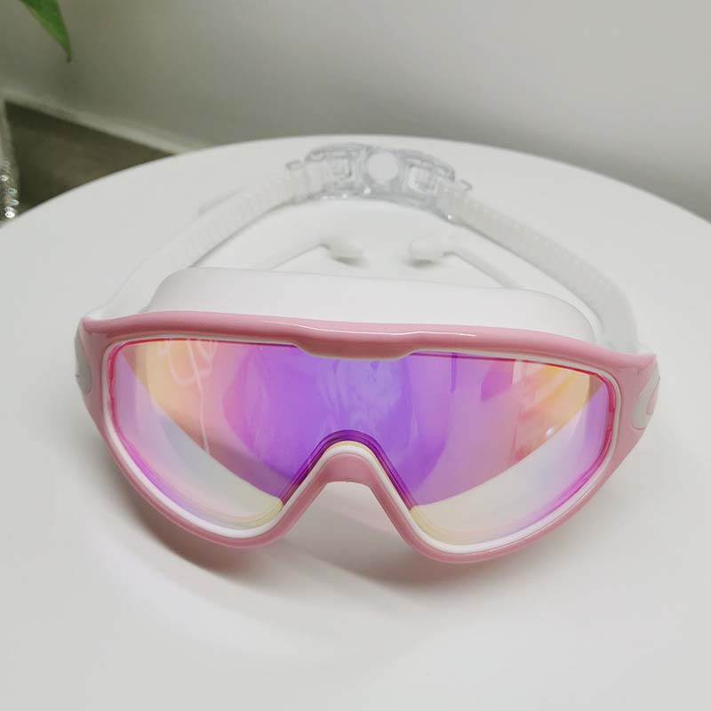 Leak-Proof UV Protection Swimming Goggles for Adults – Anti-Fog Wide View with Adjustable Strap