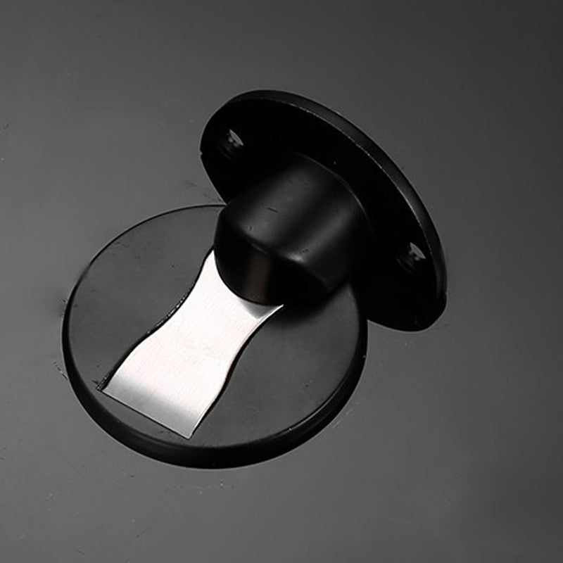 Stainless Steel Door Stopper with Invisible Magnetic Design
