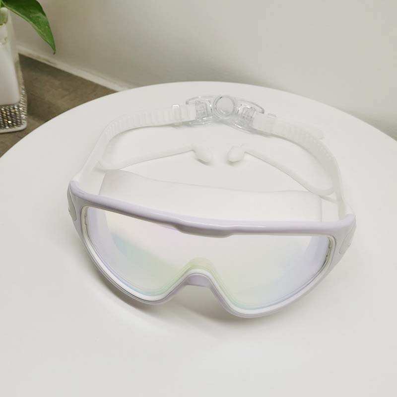 Leak-Proof UV Protection Swimming Goggles for Adults – Anti-Fog Wide View with Adjustable Strap
