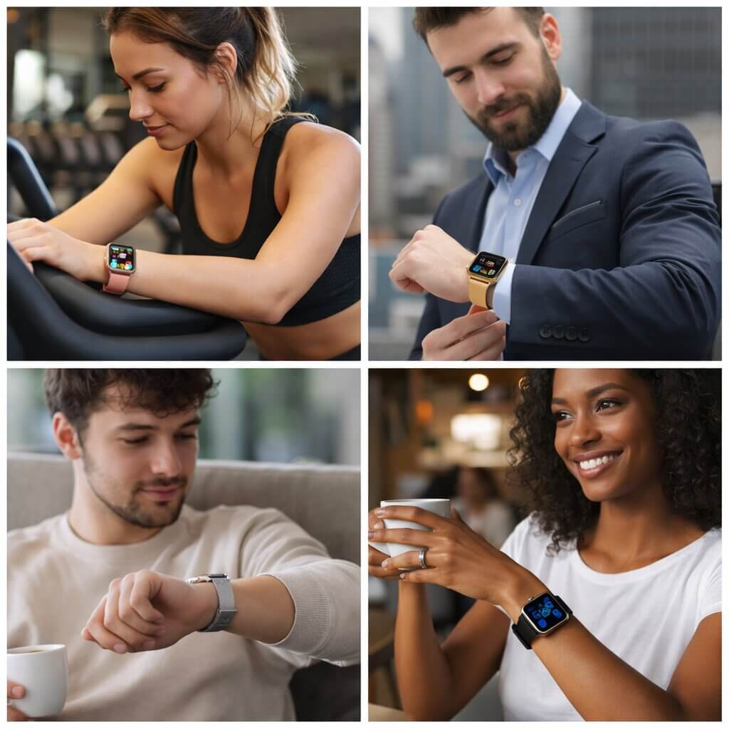 All-in-One Fitness Smartwatch for Everyday Wellness