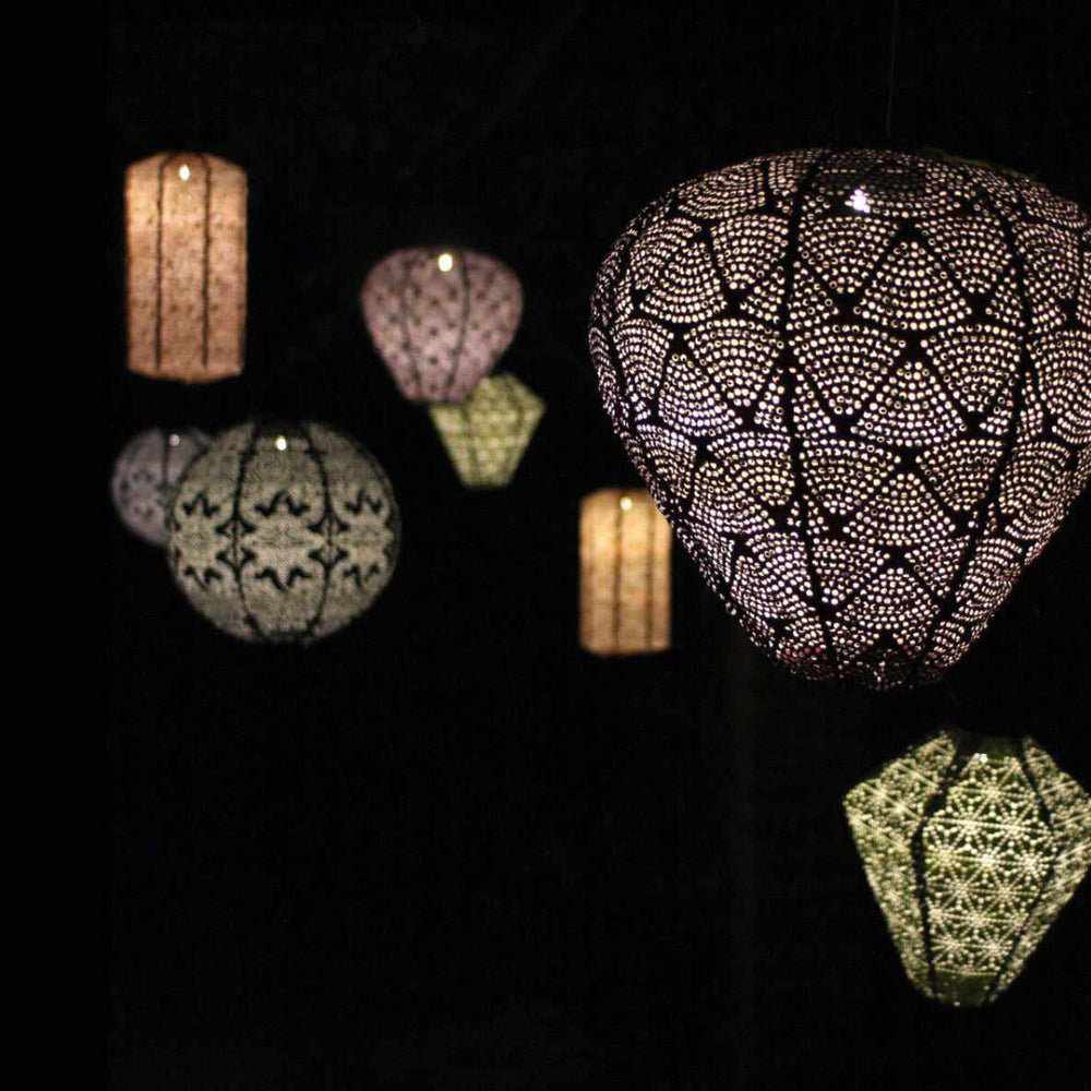LED Solar Lantern in Hot Air Balloon Shape
