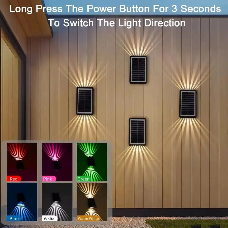 Enchanting Solar Garden Light with Color Changing Feature