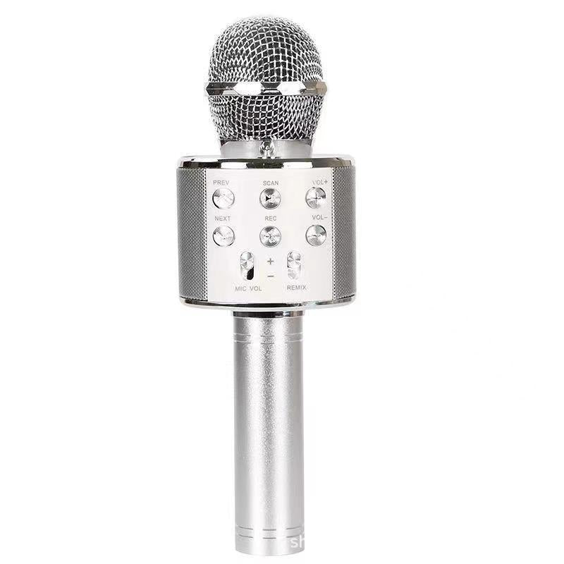 Bluetooth Karaoke Microphone with Speaker - Wireless Design