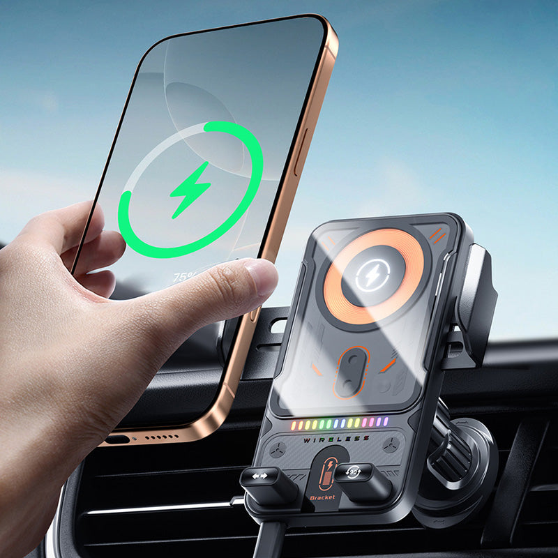 Wireless Charging Car Mount for Smartphones