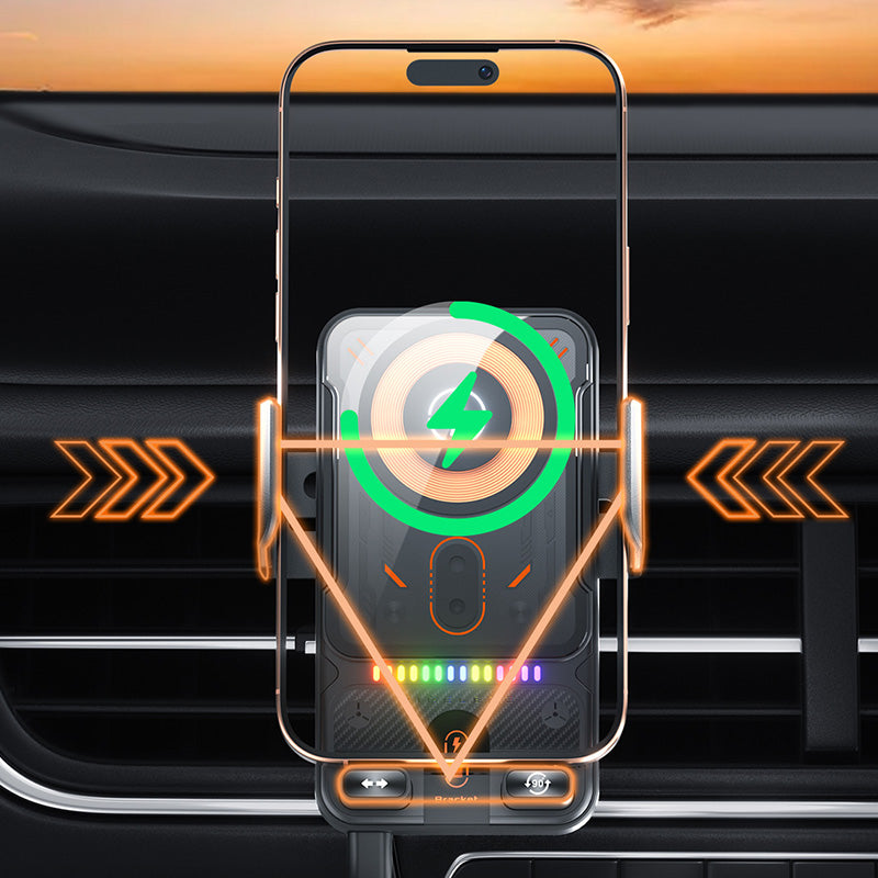 Wireless Charging Car Mount for Smartphones