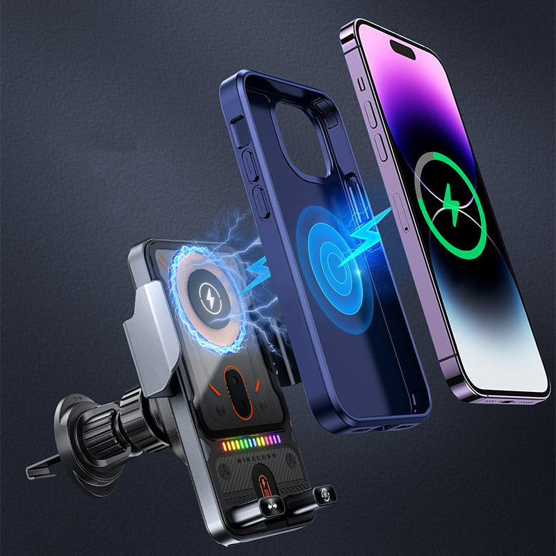 Wireless Charging Car Mount for Smartphones