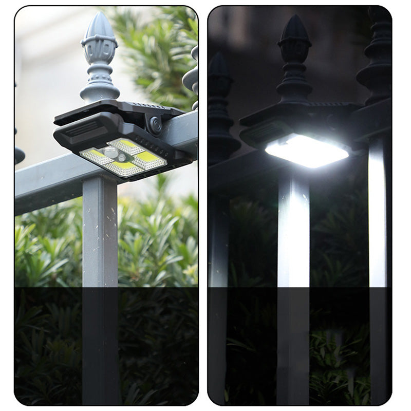 Motion Sensor Solar Clip Light with USB-C Charging