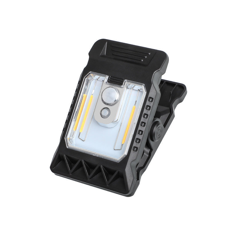 Motion Sensor Solar Clip Light with USB-C Charging