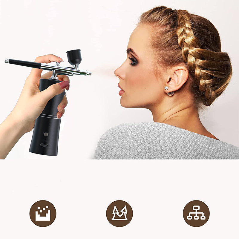 Precision Nozzle Wireless Airbrush Spray Gun