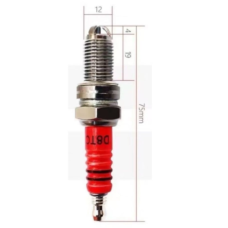 High Performance Spark Plug with Three Electrode Configuration