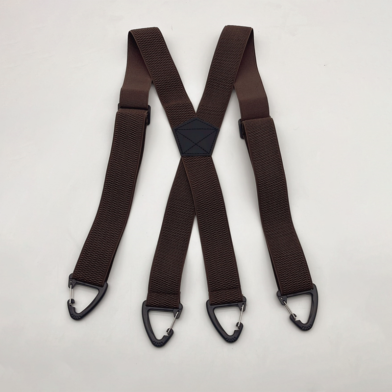 Adjustable X-Back and Y-Shape Hook Clip Suspenders for Men