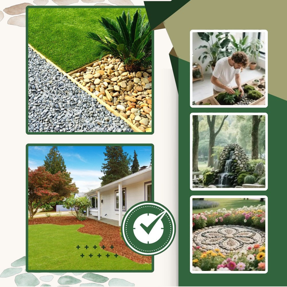Landscape Adhesive for Mulch, Gravel & Sand - 500 g, Rainproof, 8-12 m² Coverage
