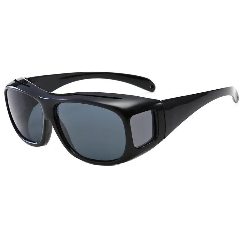 Polarized Clip-On Sunglasses for Regular Glasses | UV Protection | Anti-Glare