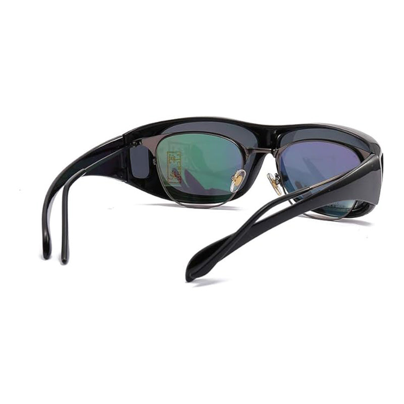 Polarized Clip-On Sunglasses for Regular Glasses | UV Protection | Anti-Glare
