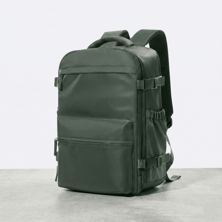 Travel Backpack with Vacuum Compression – Fits Airline Personal Item