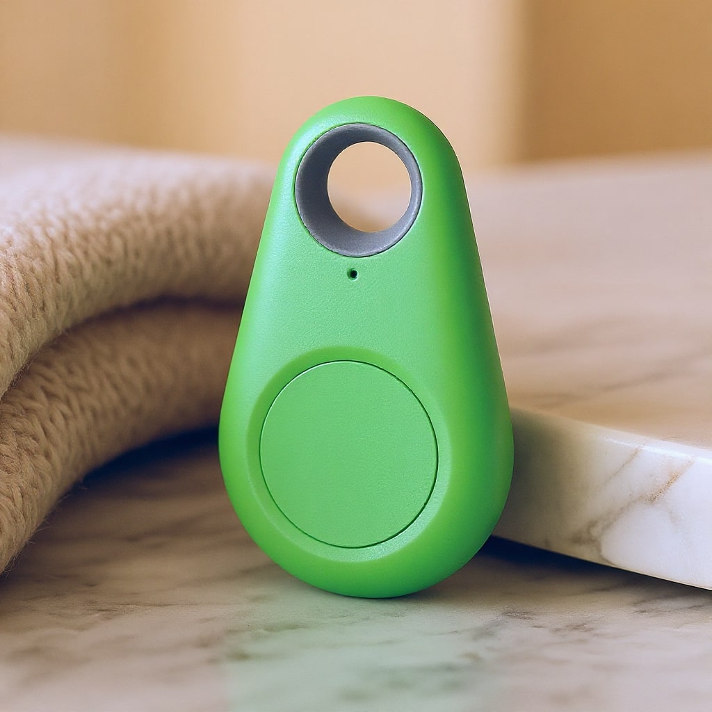 Compact Bluetooth GPS Tracker for Pets, Kids, and Valuables
