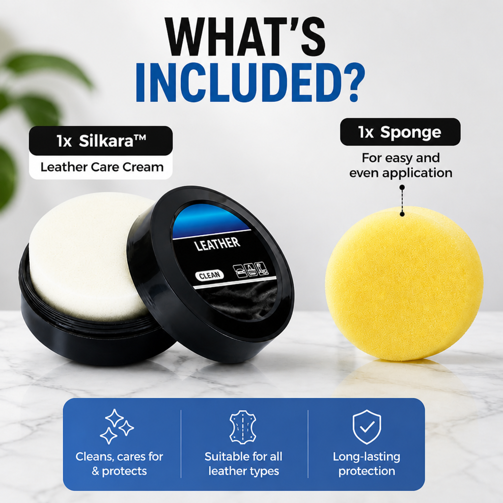 Silkara™ — Bring Your Leather Back to Life with Irresistible Softness and Lasting Shine