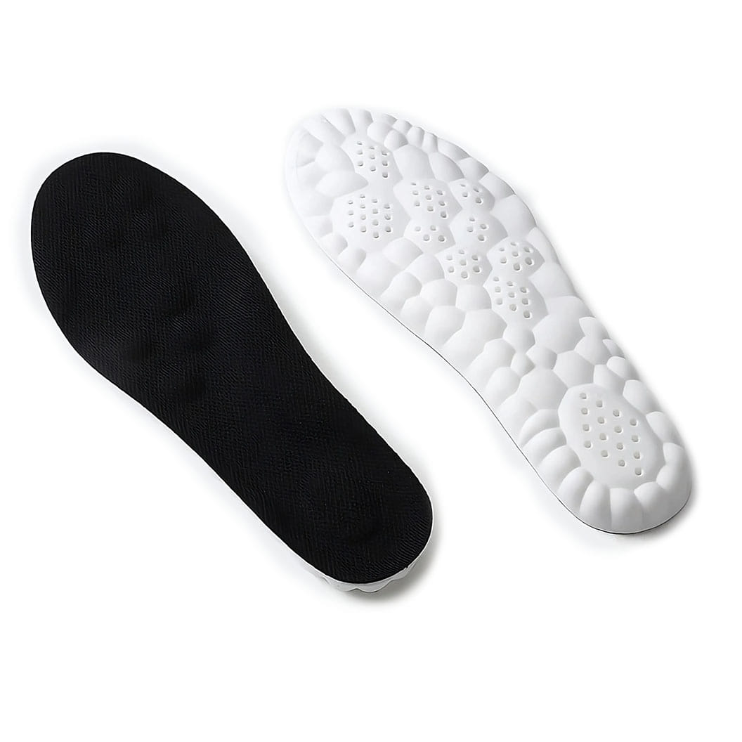 Trimmable Massage Insoles with Elevated Nodes for Any Footwear