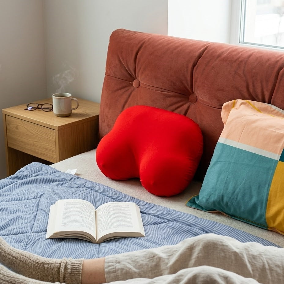 Memory Foam Comfort Pillow with Washable Cover