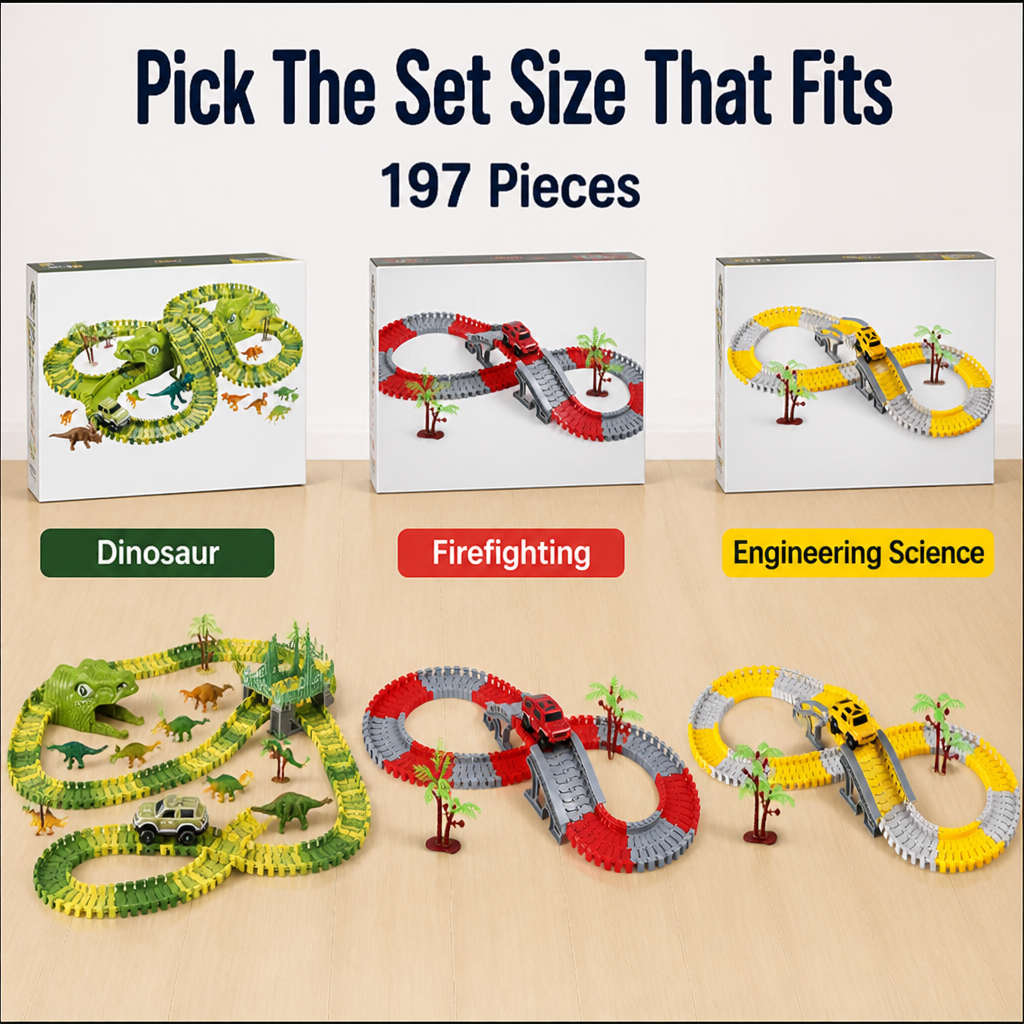 FlexiTrack™ — Ignite Boundless Creativity and Build Adventures That Last