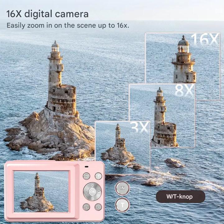 Retro Digital Camera for Photography Enthusiasts