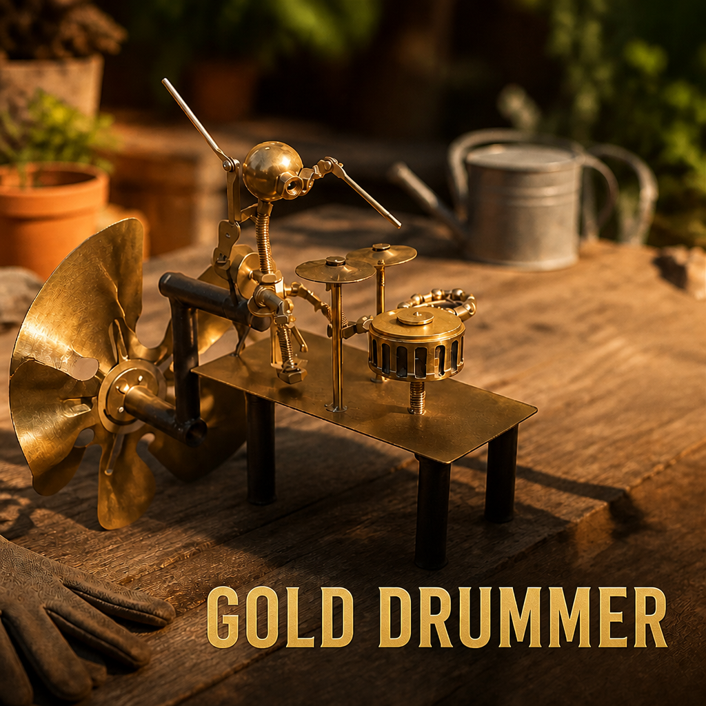 PulseRocker™ — Ignite Your Garden with Nonstop Wind-Powered Rock ‘n’ Roll Energy