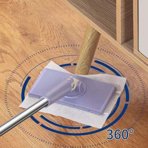 SwiftWipe™ Mini Mop — Cut Cleaning Time in Half and Breeze Through Messes Effortlessly