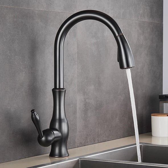 Versatile Pull-Down Kitchen Faucet for Effortless Tasks