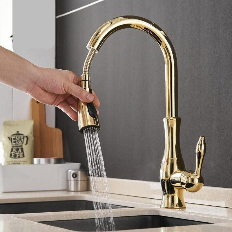 Versatile Kitchen Faucet | Pull-Down Sink Mixer | HomeFlow