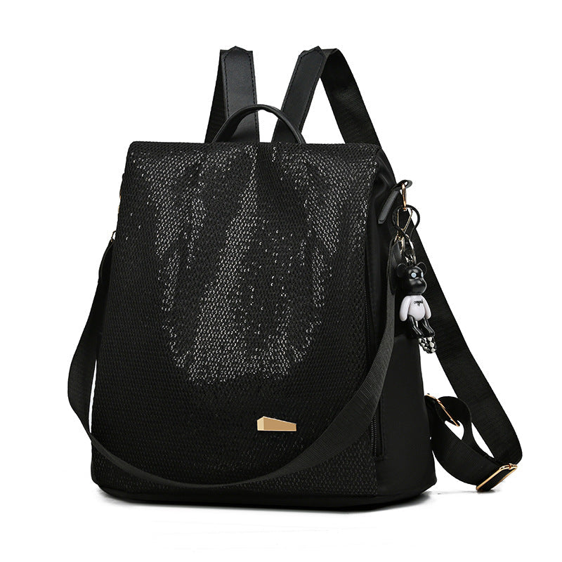Multi-Pocket Daypack with Hidden Back Access – Water-Resistant Anti-Theft Design