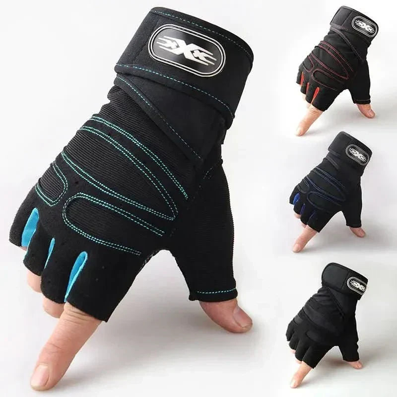 Wrist Support Gloves for Workouts and Cycling – Non-Slip, Breathable Design