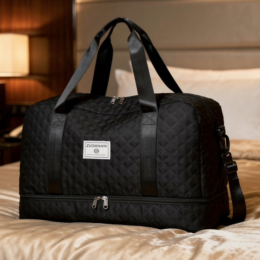 Travel Tote with Separate Shoe Storage – Stay Organized