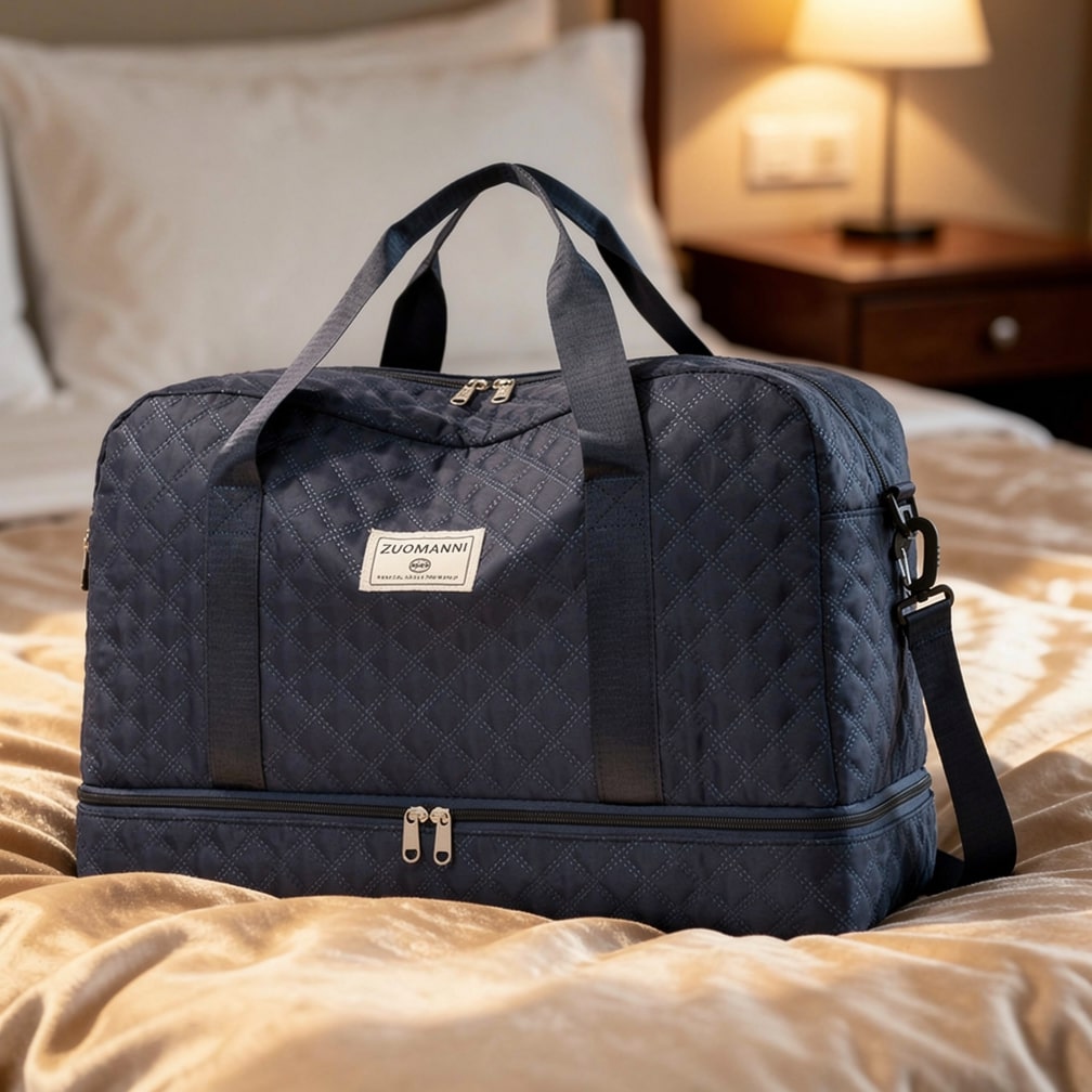 All-in-One Weekend Bag with Shoe Compartment
