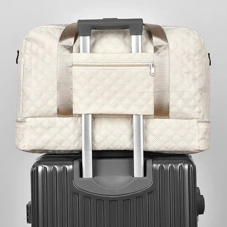 Travel Tote with Separate Shoe Storage – Stay Organized