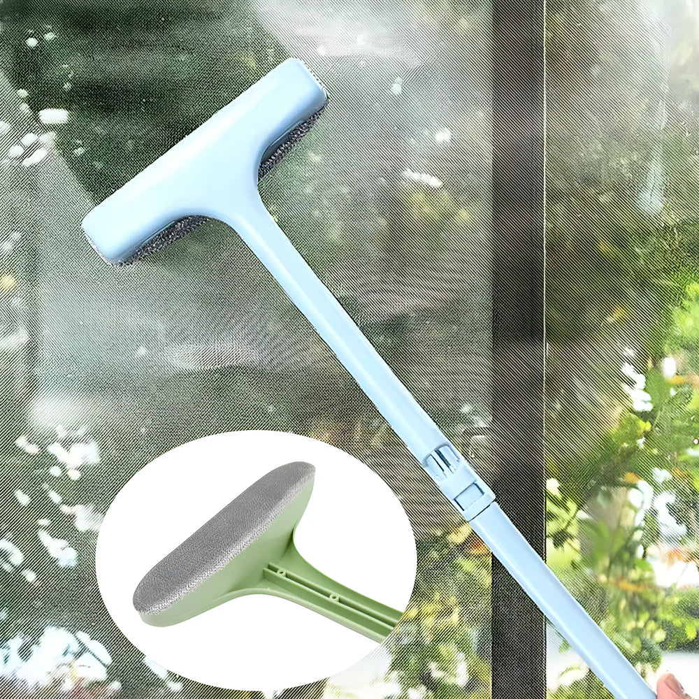 Telescopic Handle Window Cleaner – Effective Glass Cleaning Tool