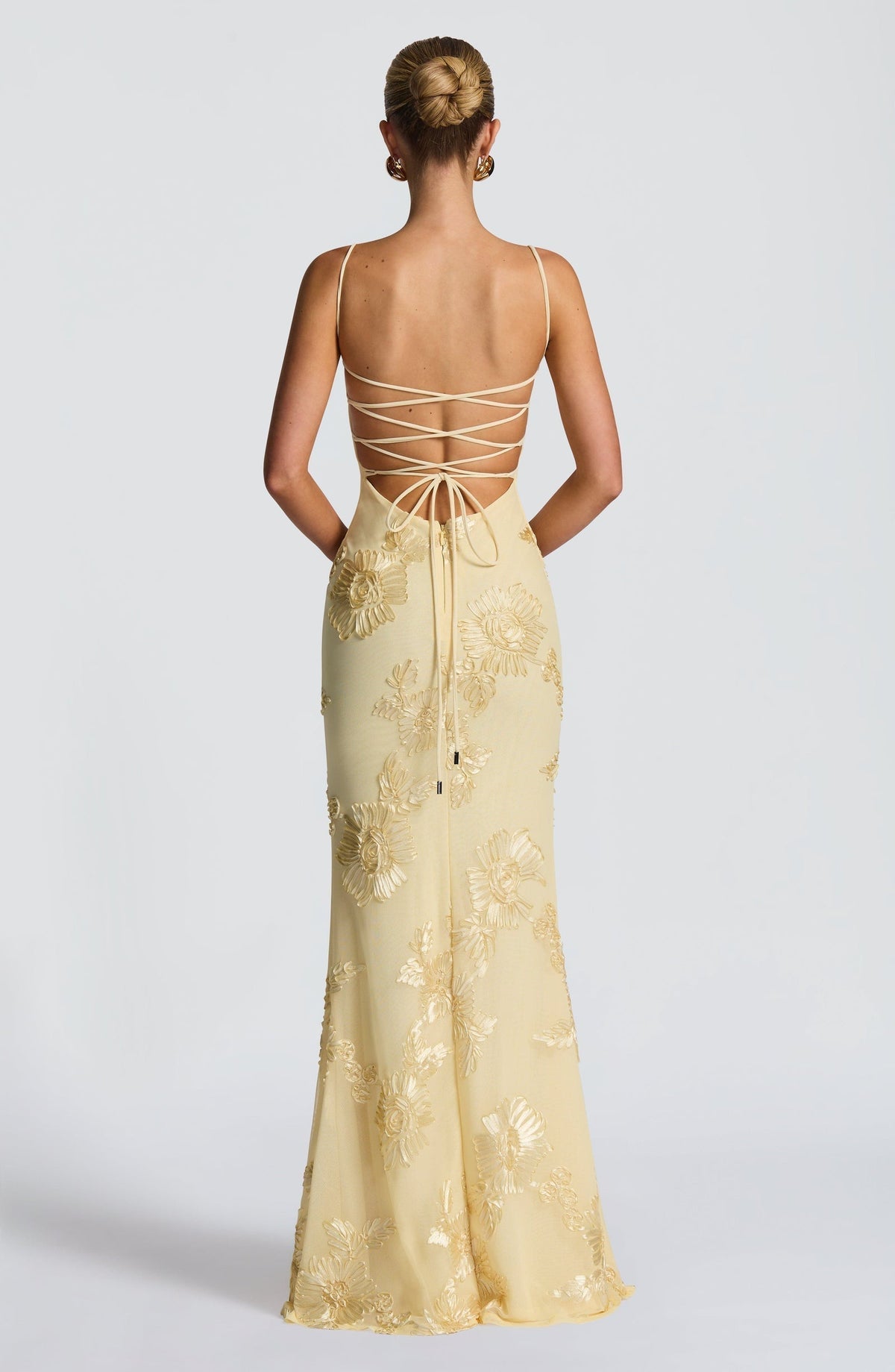 Floral Maxi Dress for Women – Corset Style for Weddings and Garden Events