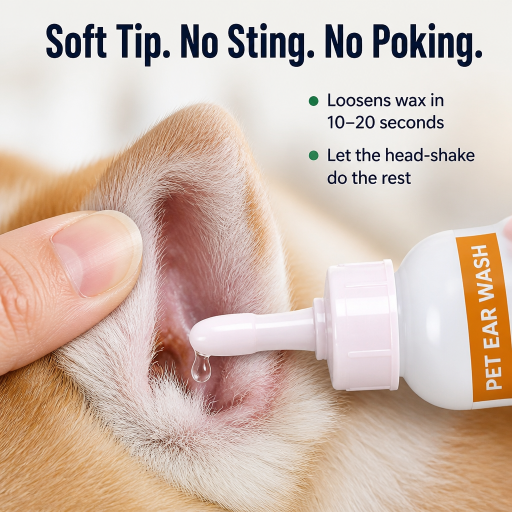 SereniPaw™ — Calm the Itch, Clear the Gunk & Freshen Ears Daily Without the Sting