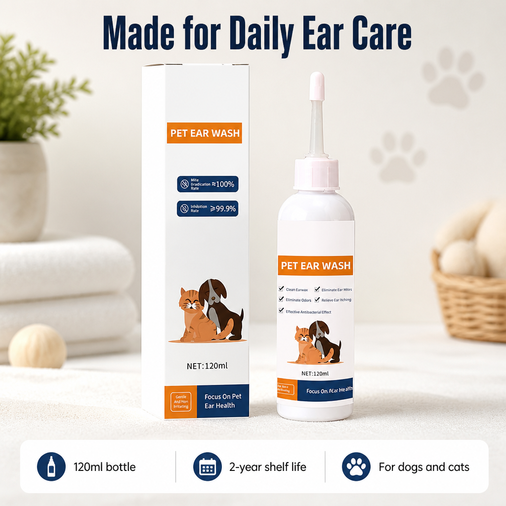 SereniPaw™ — Calm the Itch, Clear the Gunk & Freshen Ears Daily Without the Sting
