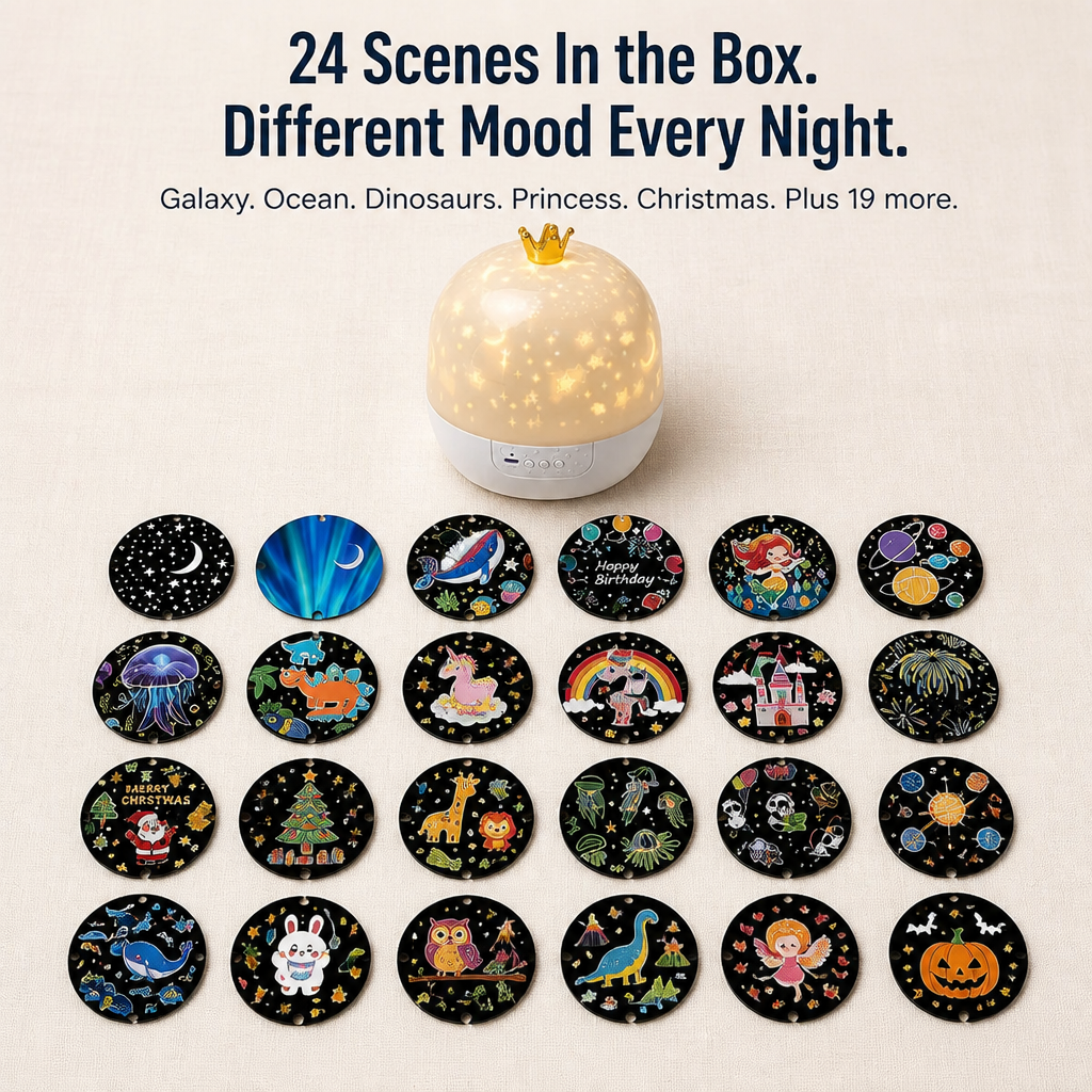 24 Scenic Sky and Ocean Projections to Ease Bedtime Struggles