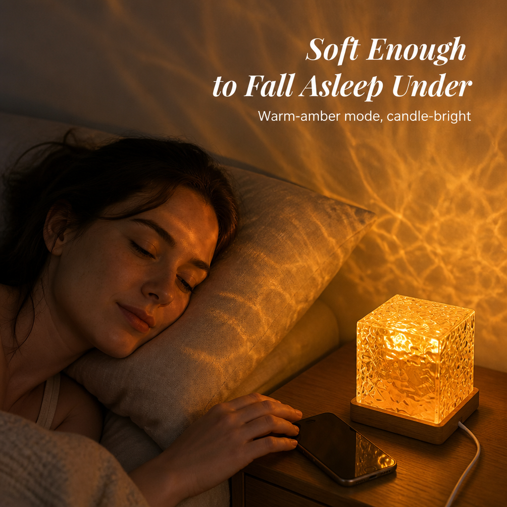 Water-Wave Light for Room Ambiance – Soothing Slow-Rolling Effects