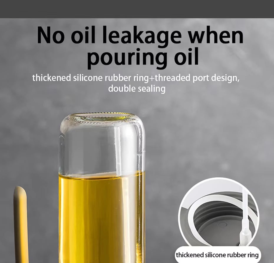 250ml Cooking Dispenser and Air Fryer Glass Olive Oil Sprayer