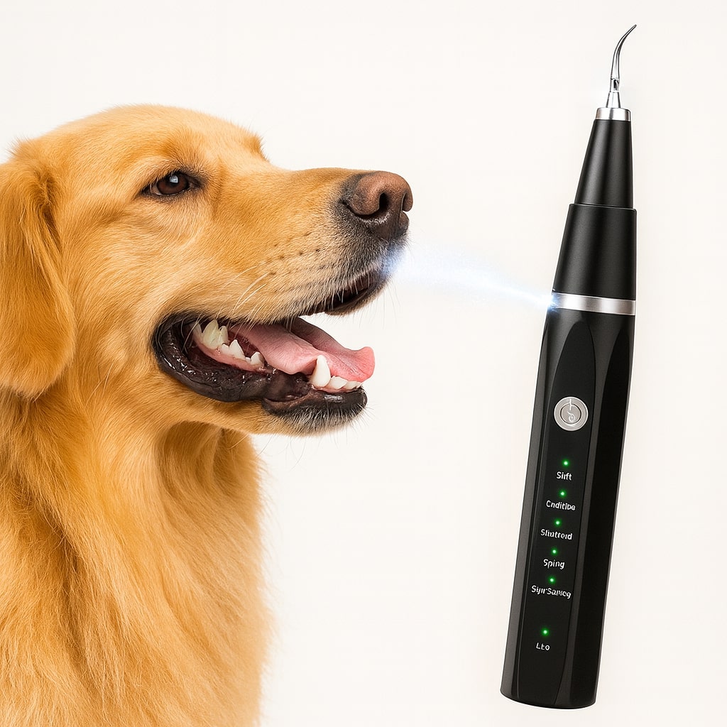 Gentle Pet Tooth Cleaner | Efficient Tartar Removal for Dogs and Cats